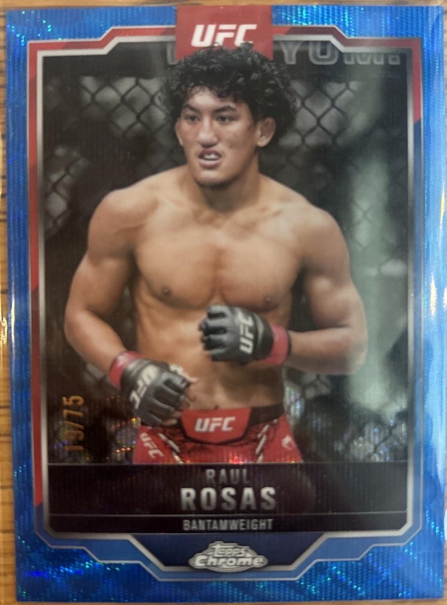 Raul Rosas [Blue Wave Refractor] #120