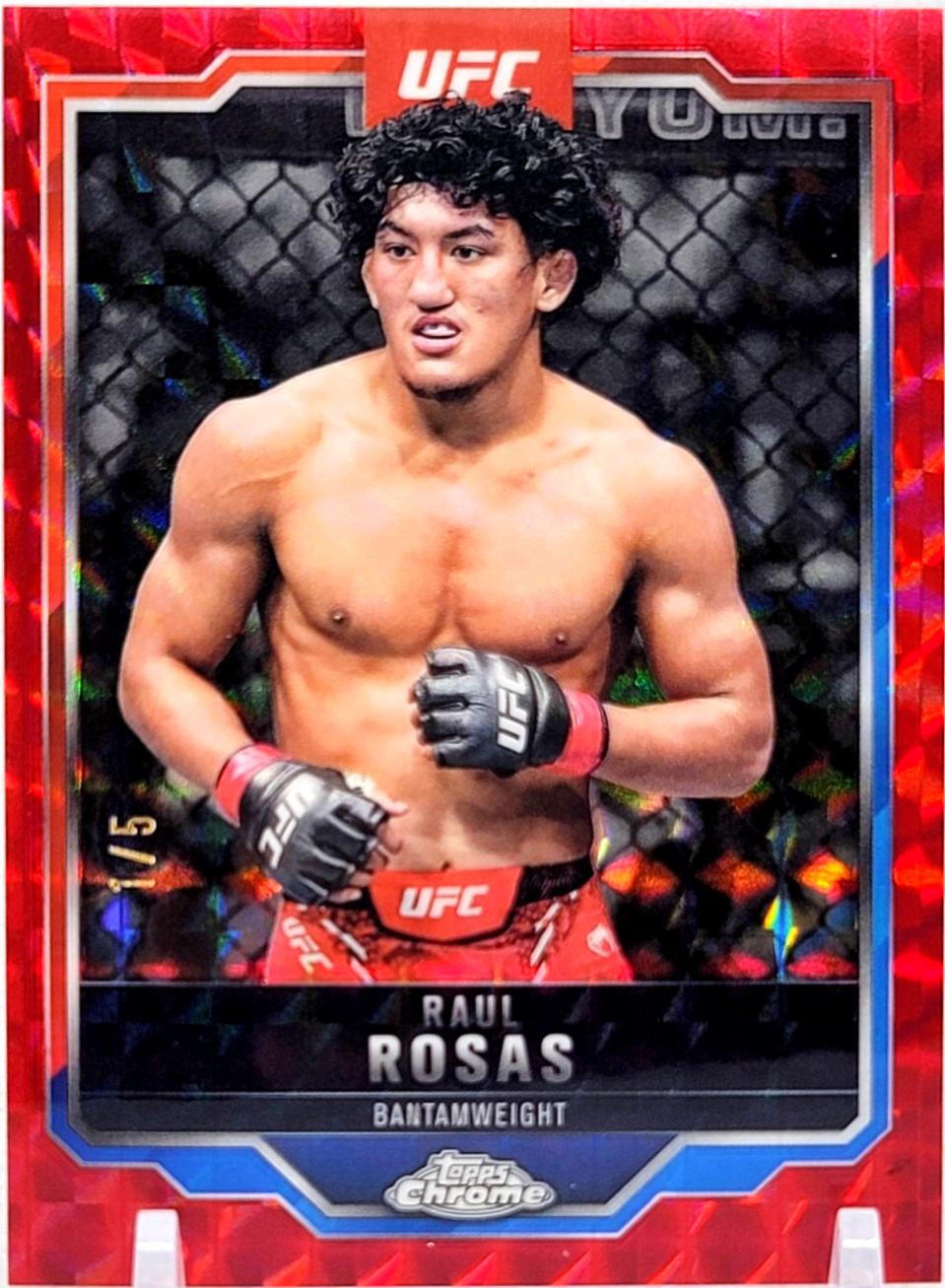 Raul Rosas [Red Geometric Refractor] #120