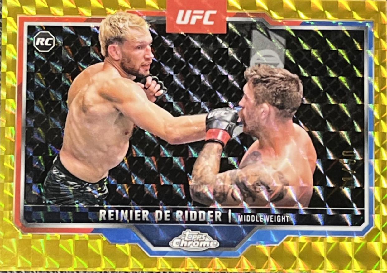 Reinier de Ridder [Gold Geometric Refractor] #185