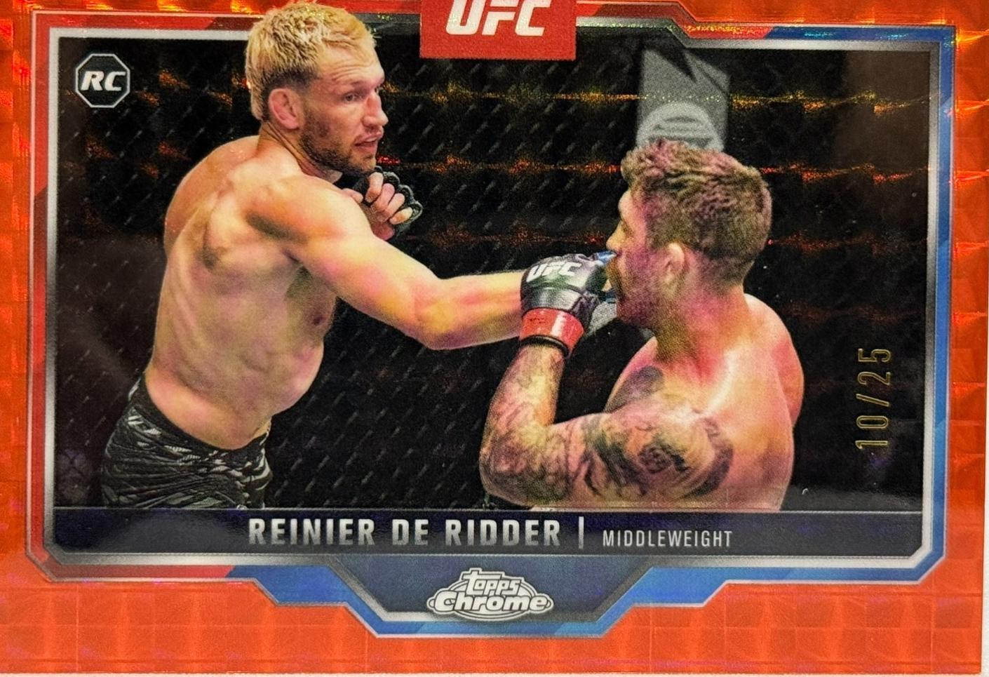Reinier de Ridder [Orange Geometric Refractor] #185