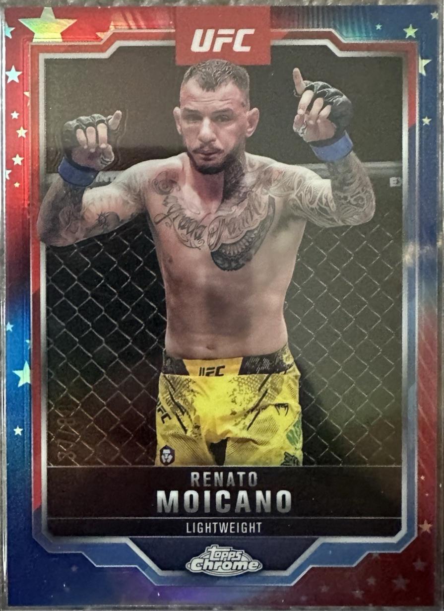 Renato Moicano [Red White Blue Refractor] #174