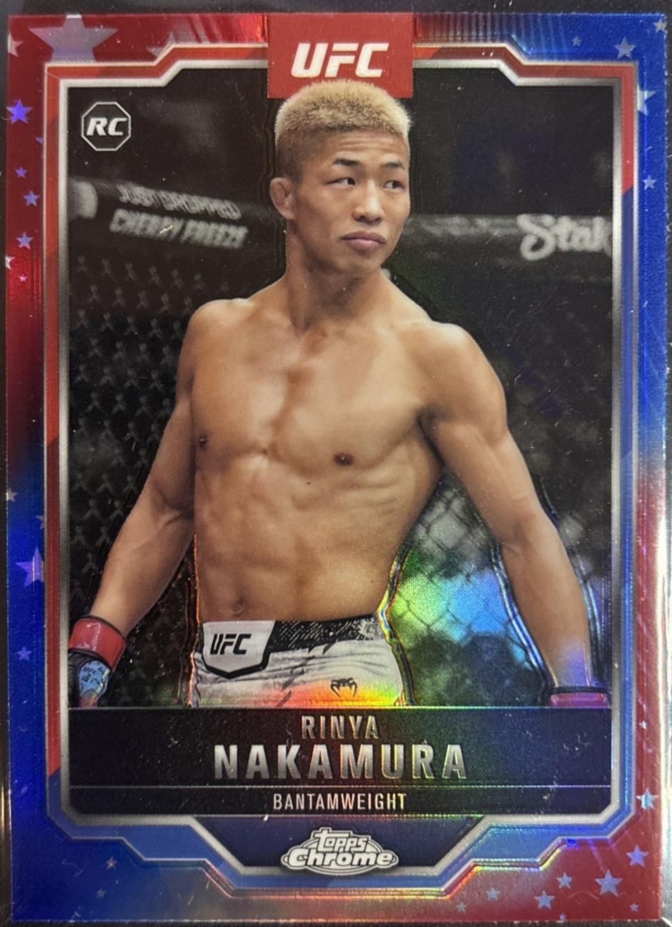 Rinya Nakamura [Red Blue Refractor] #128