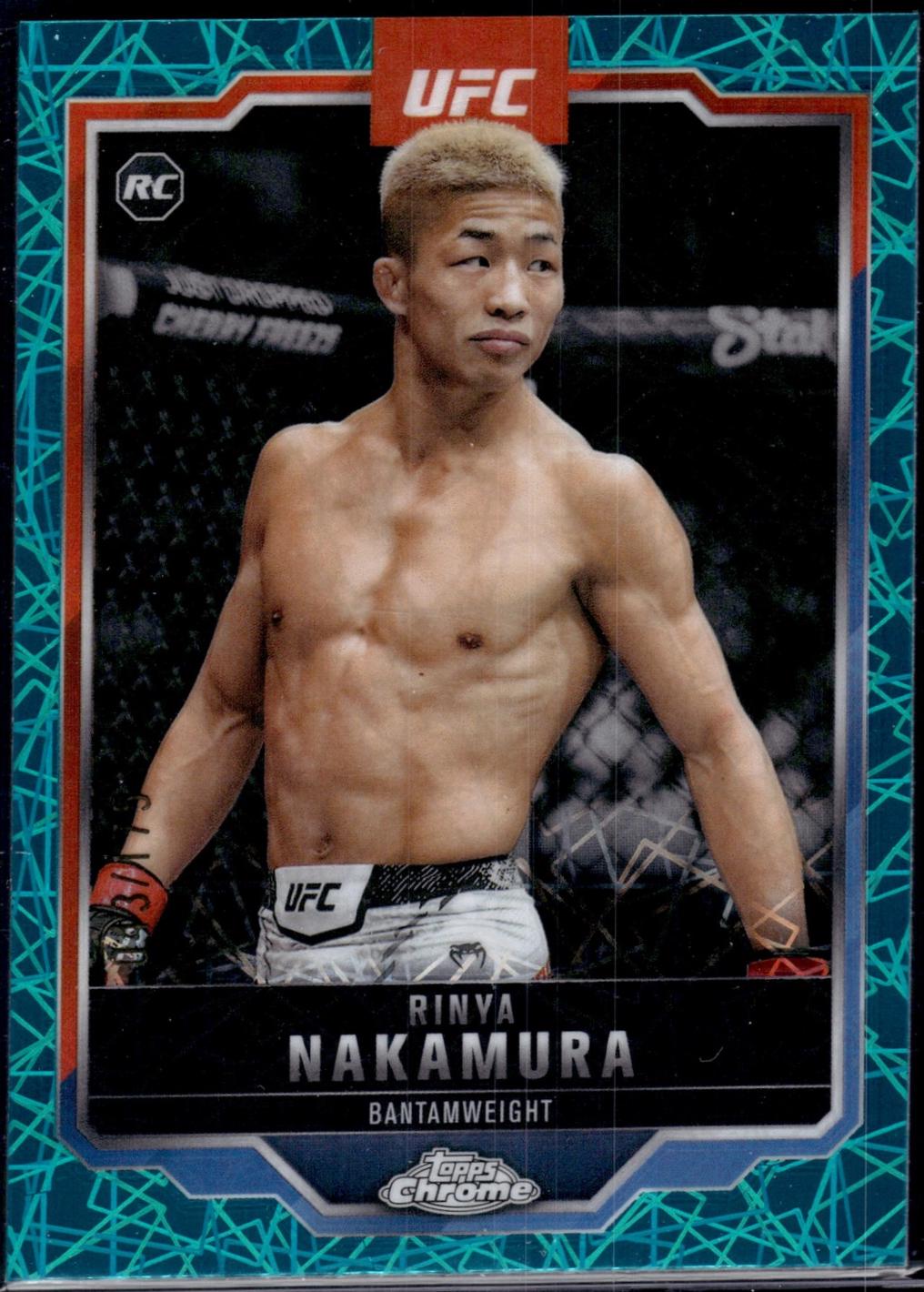 Rinya Nakamura [Teal Lazer Refractor] #128