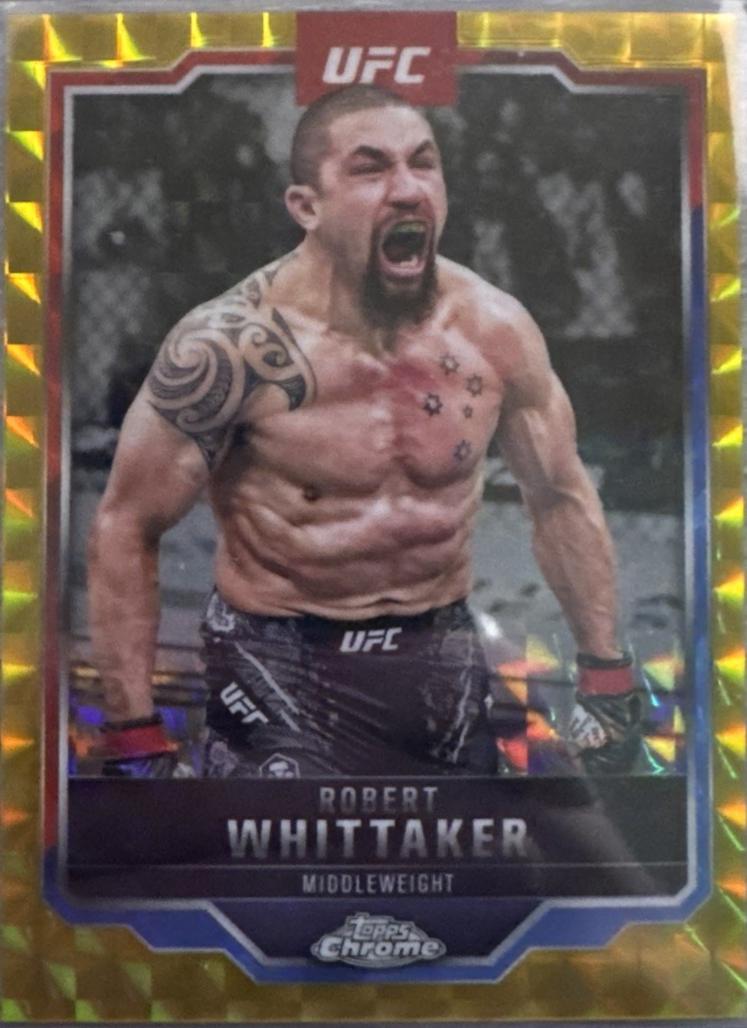 Robert Whittaker [Gold Geometric Refractor] #78