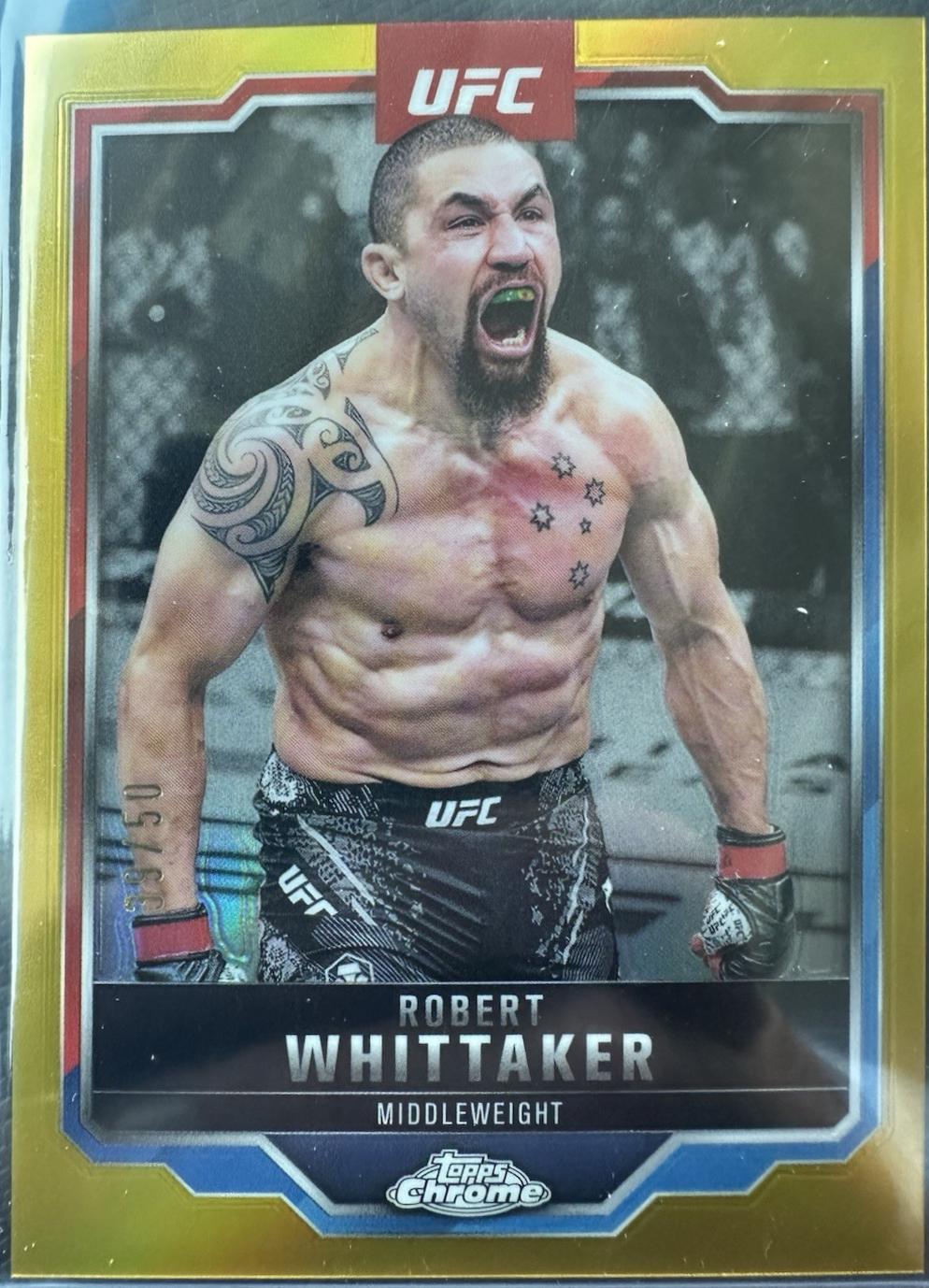 Robert Whittaker [Gold Refractor] #78