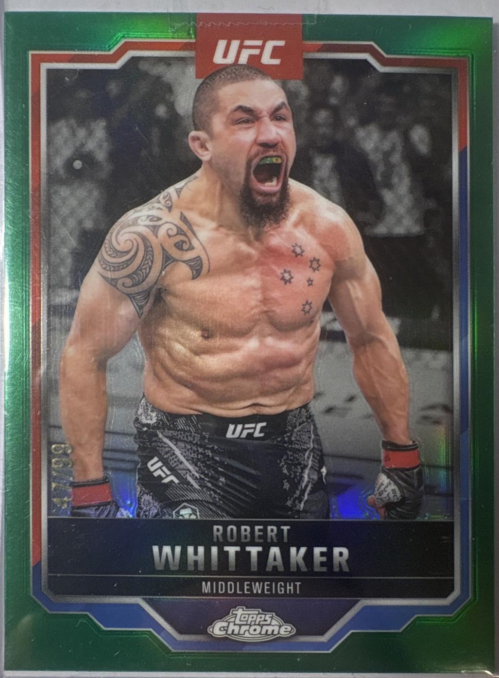 Robert Whittaker [Green Refractor] #78