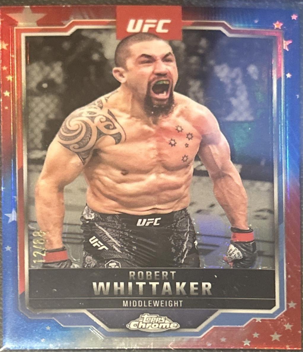 Robert Whittaker [Red White Blue Refractor] #78