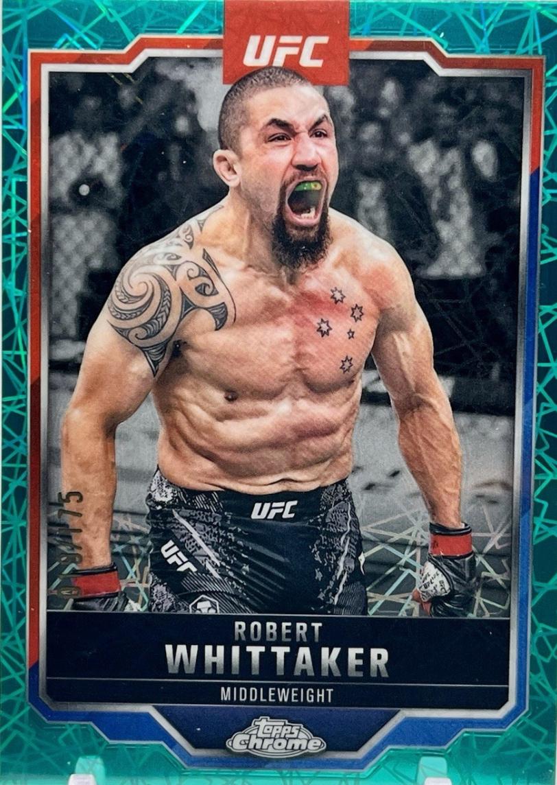Robert Whittaker [Teal Lazer Refractor] #78