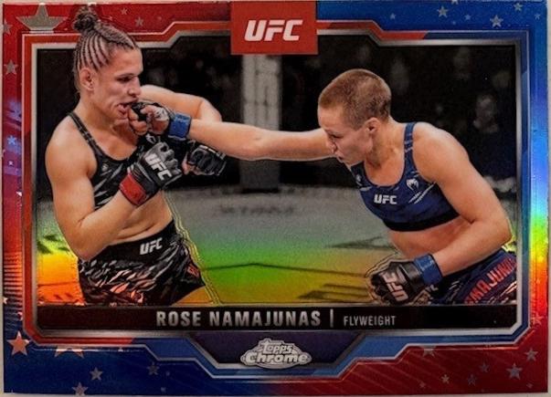 Rose Namajunas [Red White Blue Refractor] #89