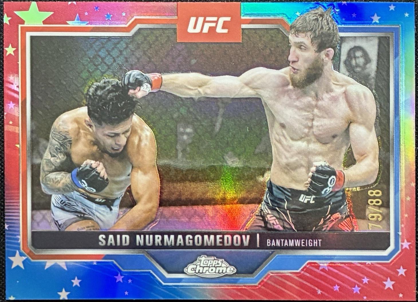 Said Nurmagomedov [Red White Blue Refractor] #84