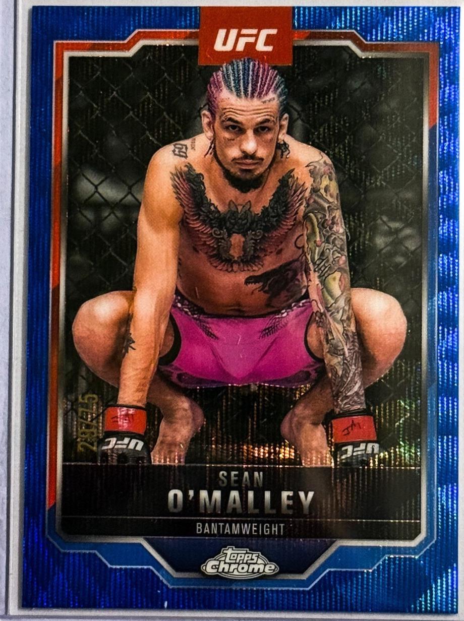 Sean O'Malley [Blue Wave Refractor] #1