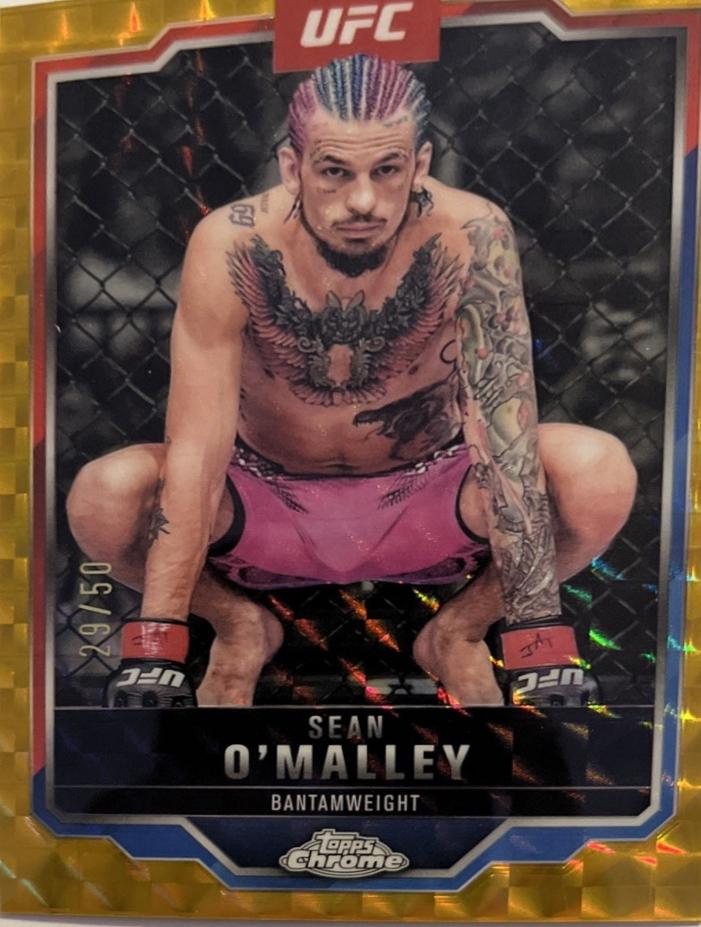 Sean O'Malley [Gold Geometric Refractor] #1