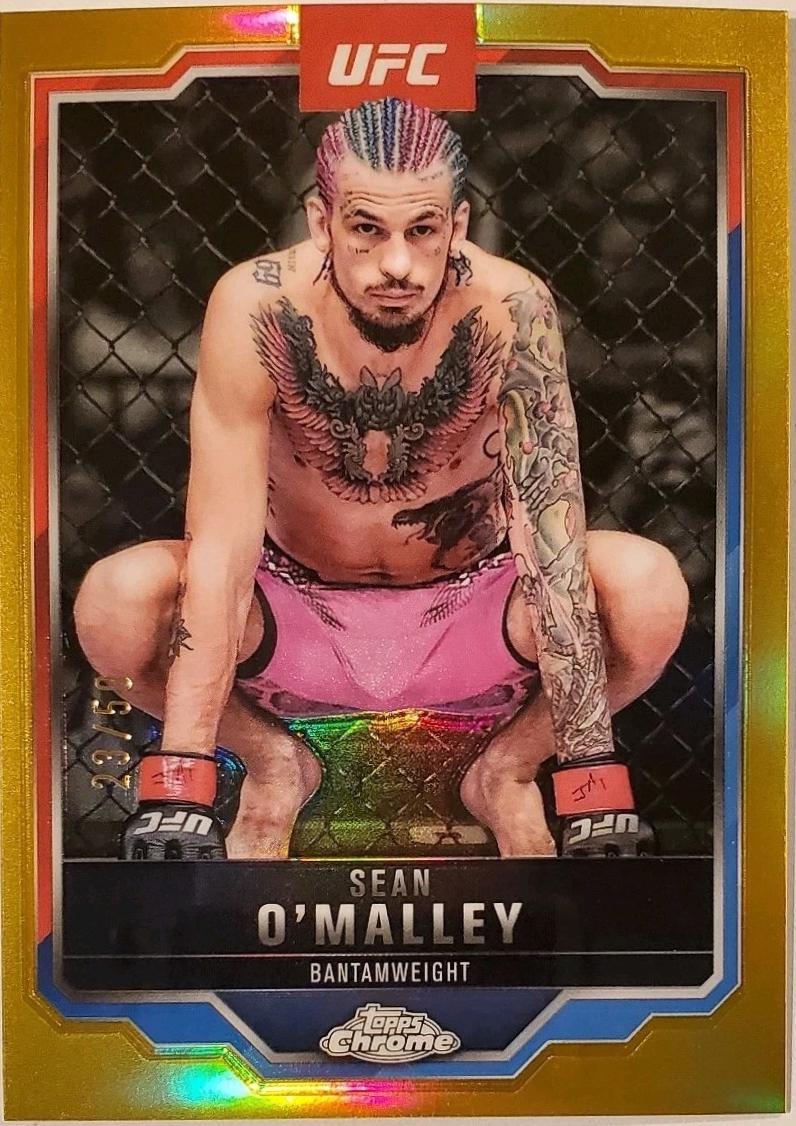 Sean O'Malley [Gold Refractor] #1
