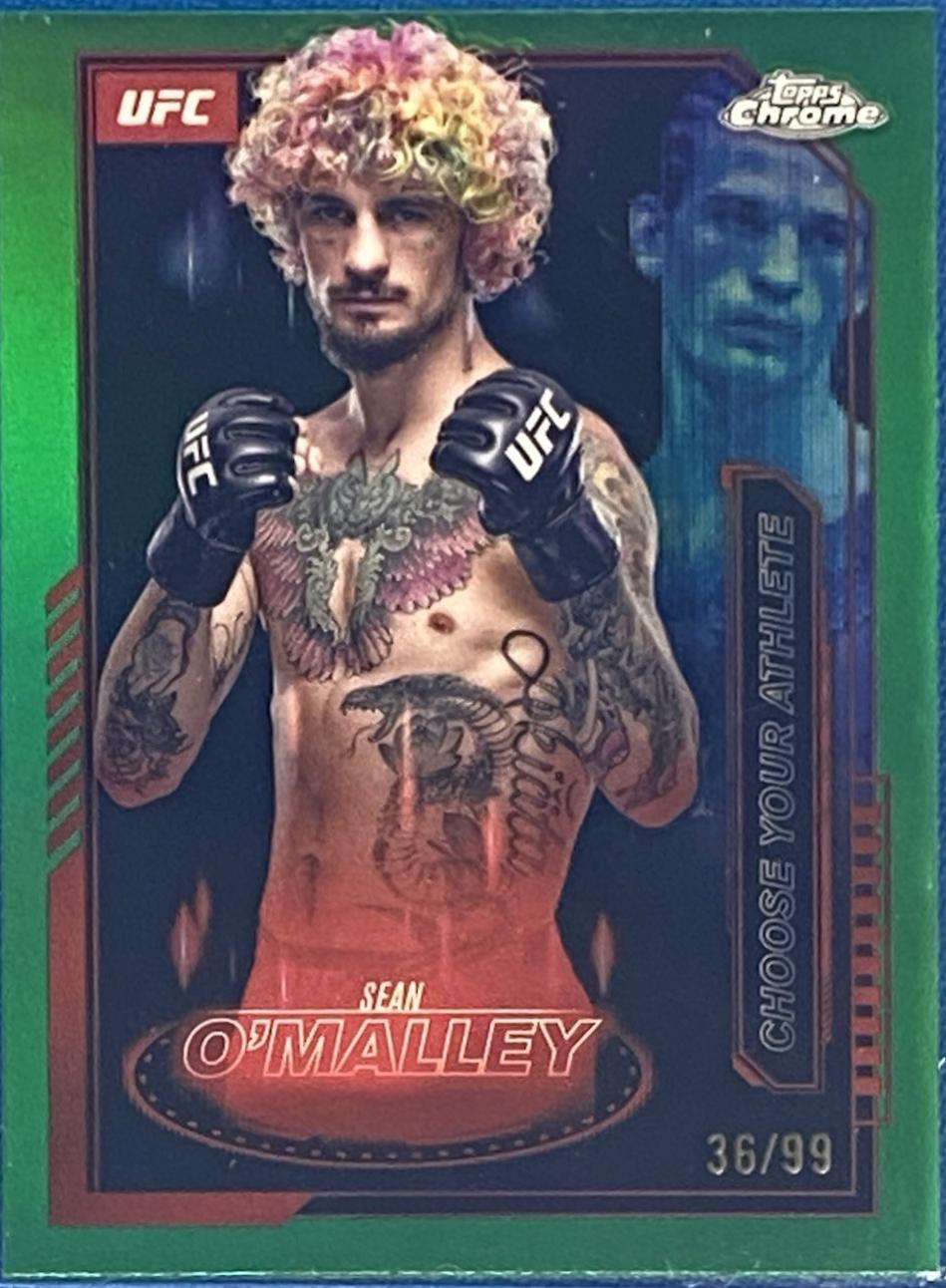 Sean O'Malley [Green Refractor] #1