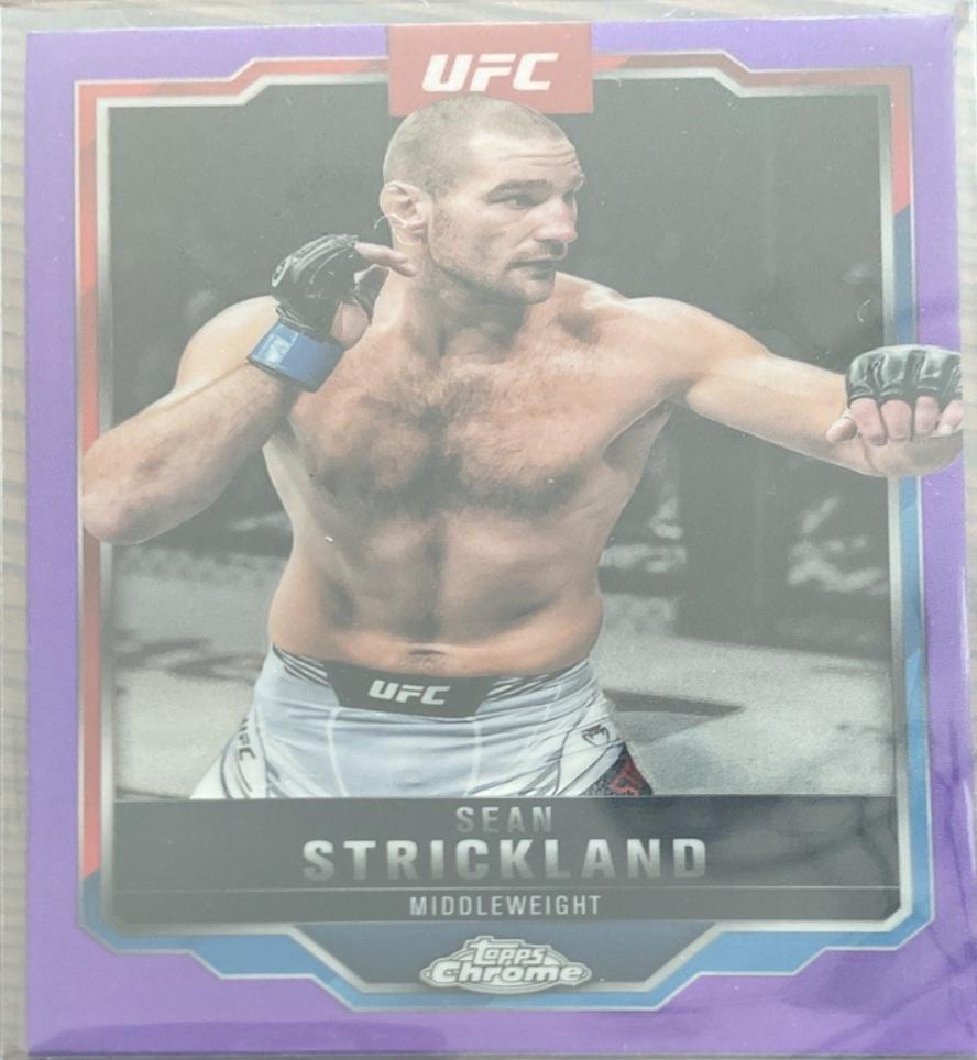 Sean Strickland [Purple Refractor] #74