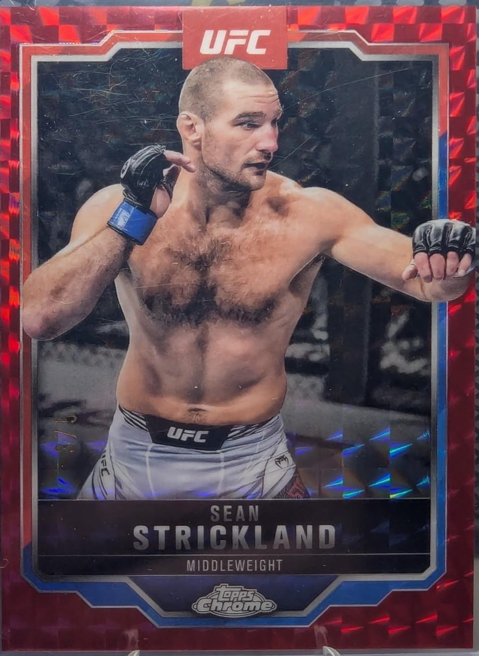 Sean Strickland [Red Geometric Refractor] #74