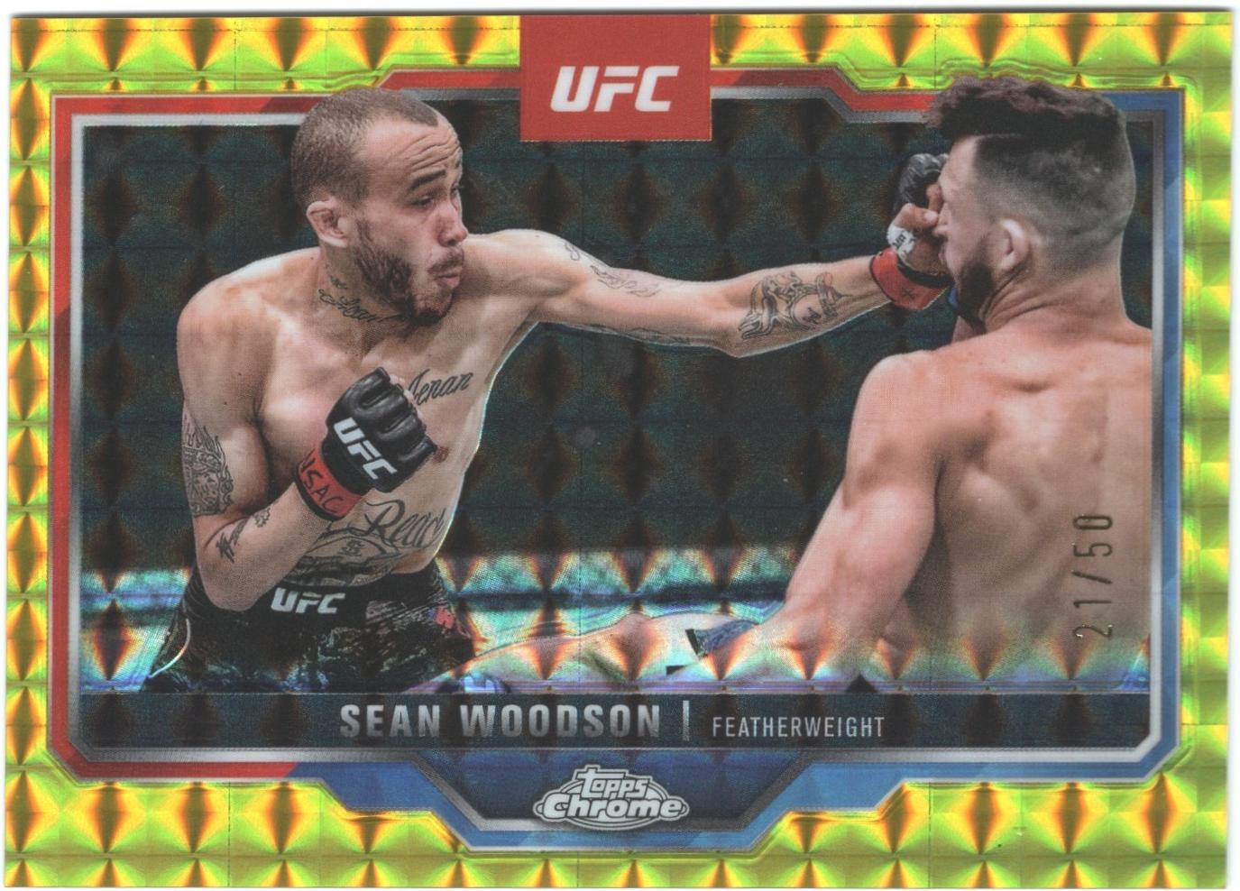 Sean Woodson [Gold Geometric Refractor] #87