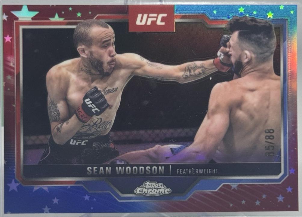 Sean Woodson [Red White Blue Refractor] #87