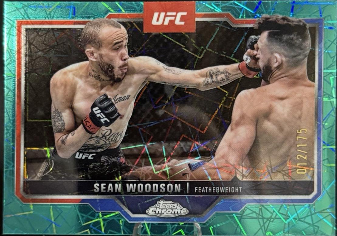 Sean Woodson [Teal Lazer Refractor] #87