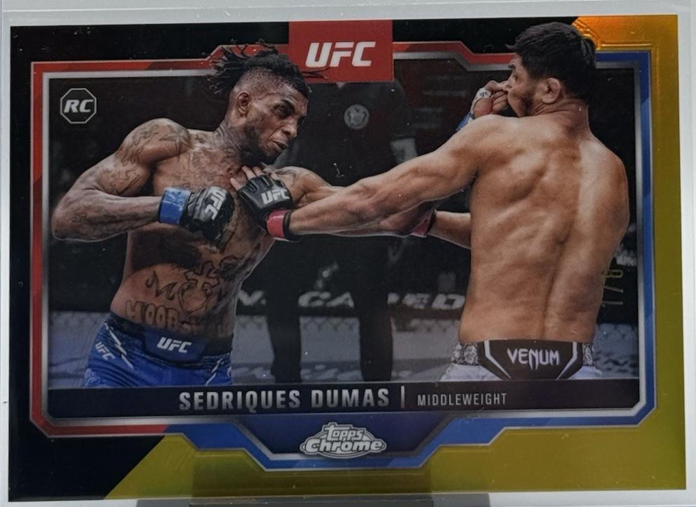 Sedriques Dumas [Black Gold Refractor] #6
