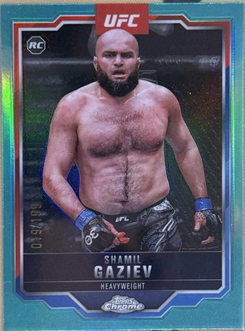 Shamil Gaziev [Teal Lazer Refractor] #91