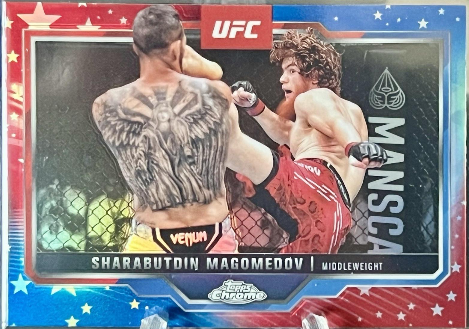 Sharabutdin Magomedov [Red Blue Refractor] #12