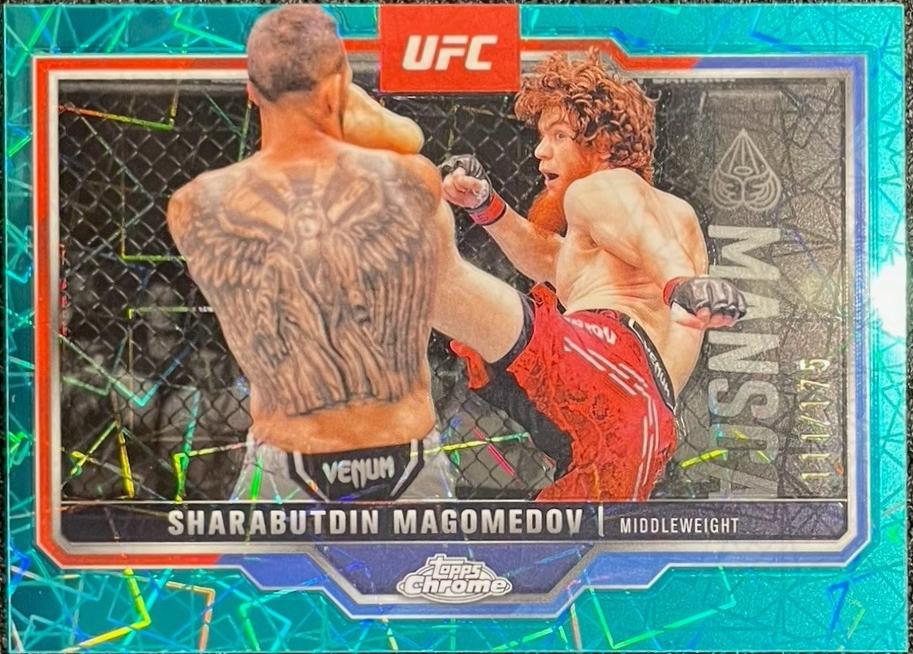 Sharabutdin Magomedov [Teal Lazer Refractor] #12