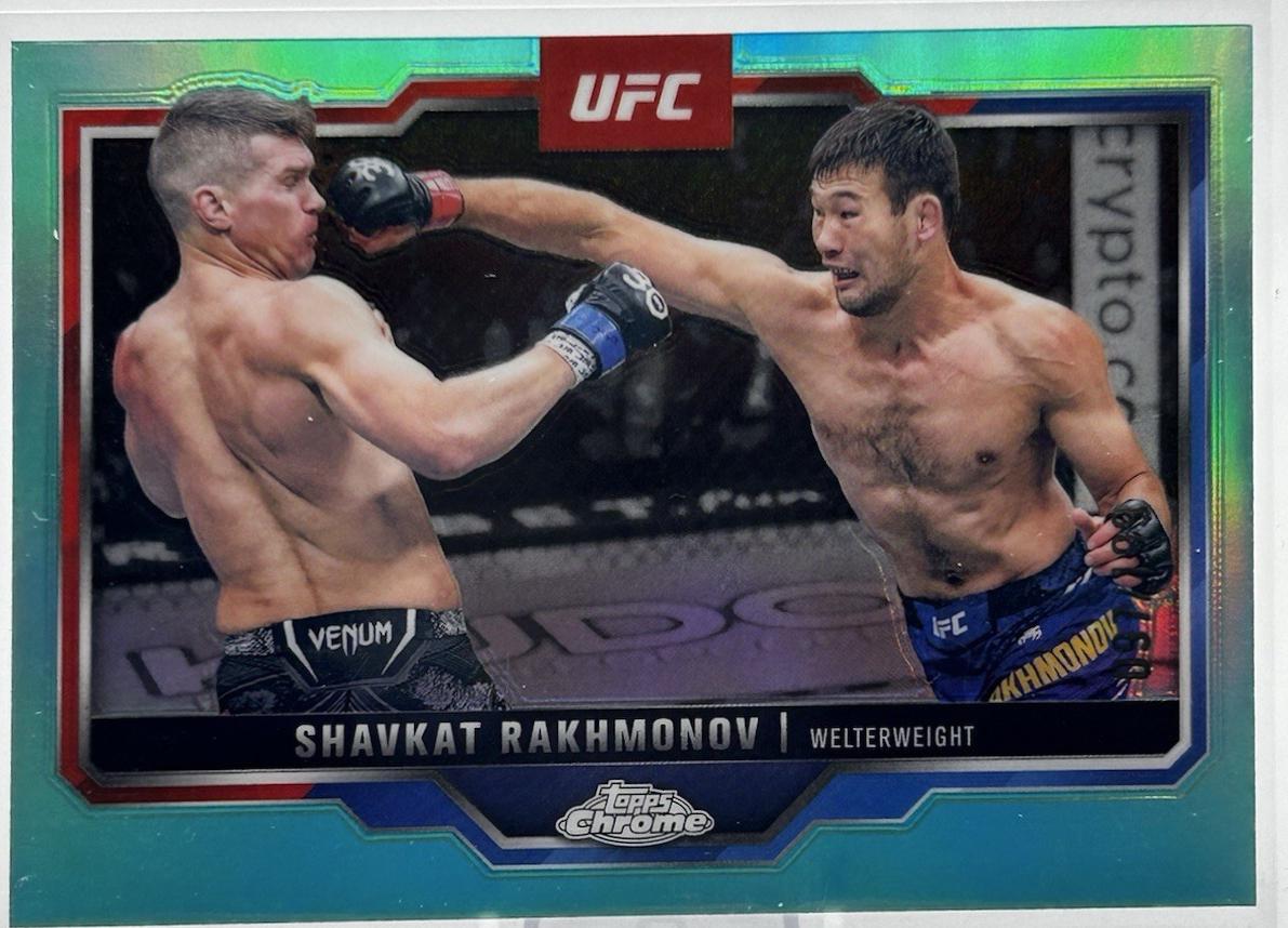 Shavkat Rakhmonov [Aqua Refractor] #125