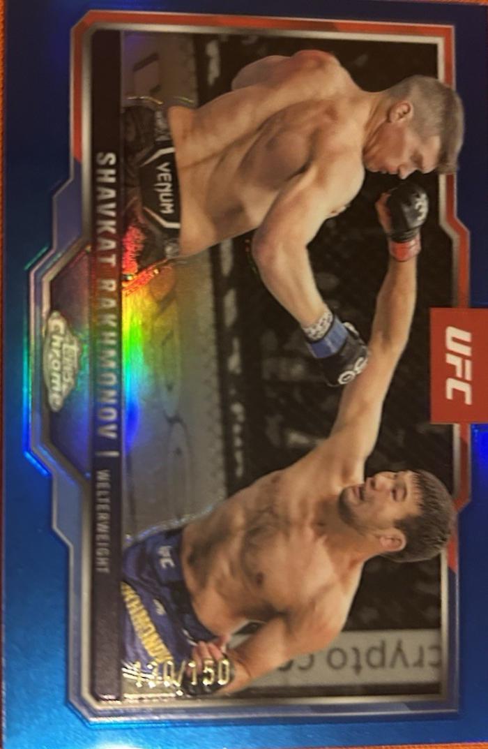 Shavkat Rakhmonov [Blue Refractor] #125