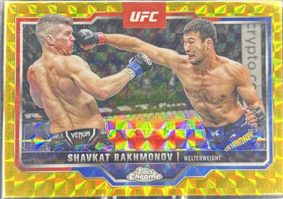 Shavkat Rakhmonov [Gold Geometric Refractor] #125