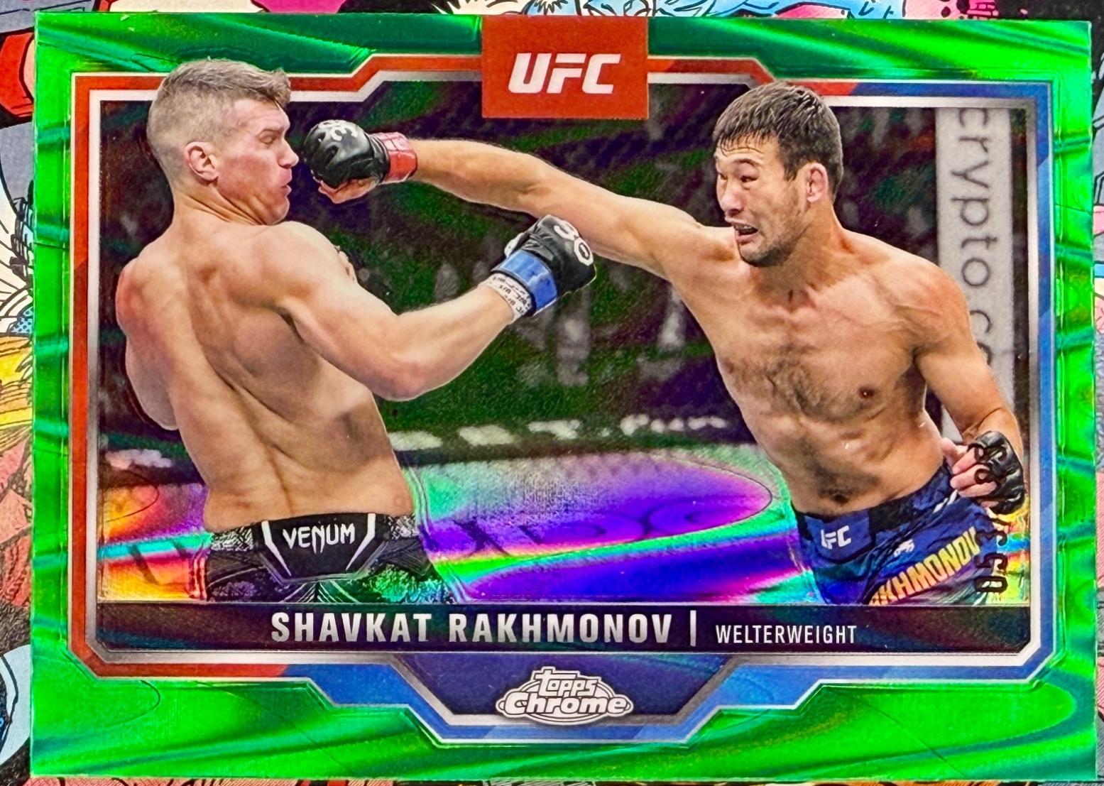 Shavkat Rakhmonov [Green Refractor] #125