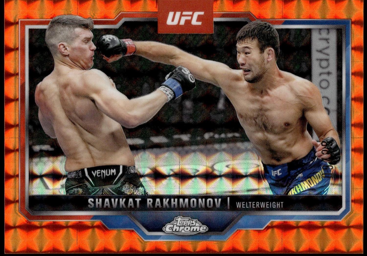 Shavkat Rakhmonov [Orange Geometric Refractor] #125