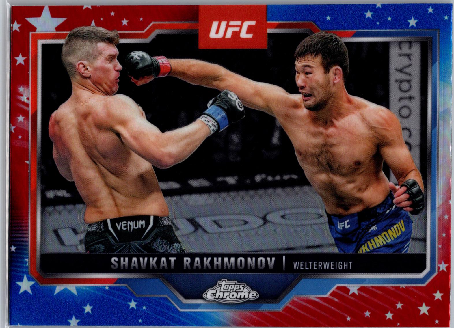 Shavkat Rakhmonov [Red Blue Refractor] #125