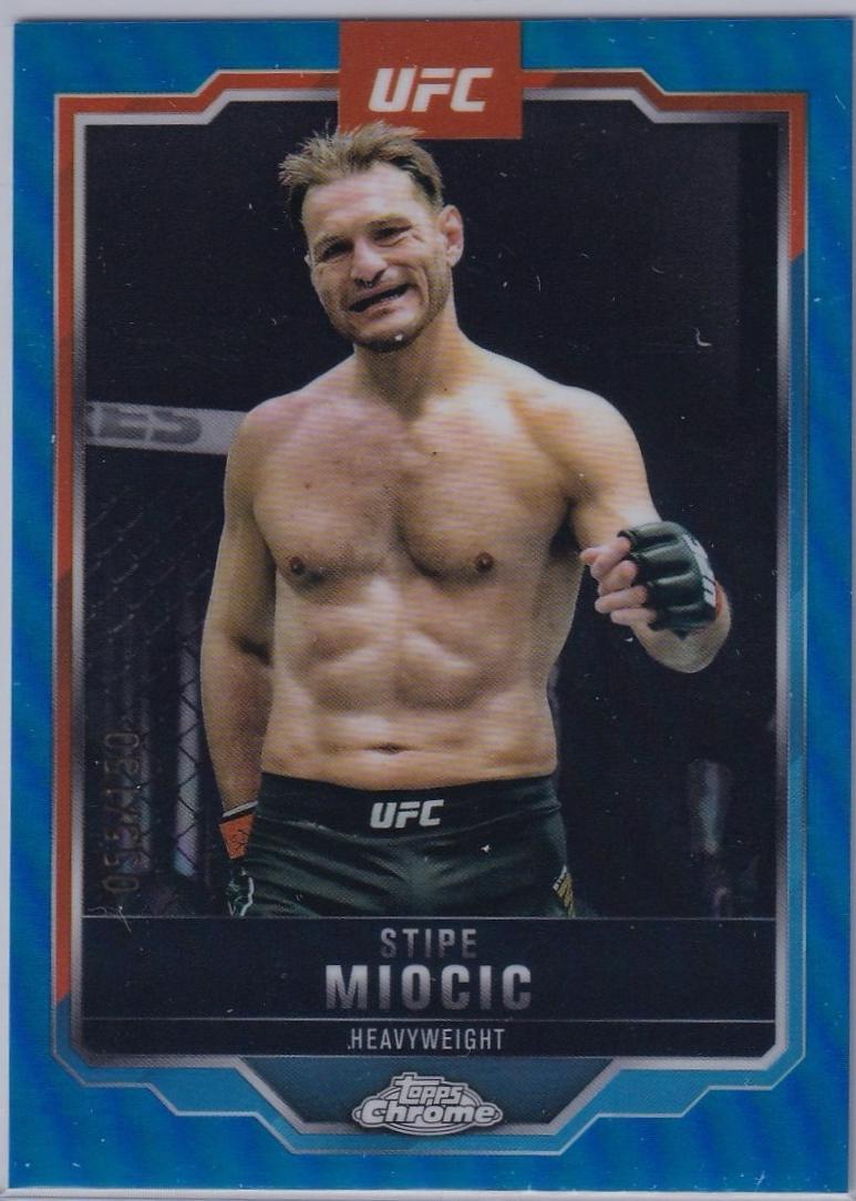 Stipe Miocic [Blue Refractor] #122