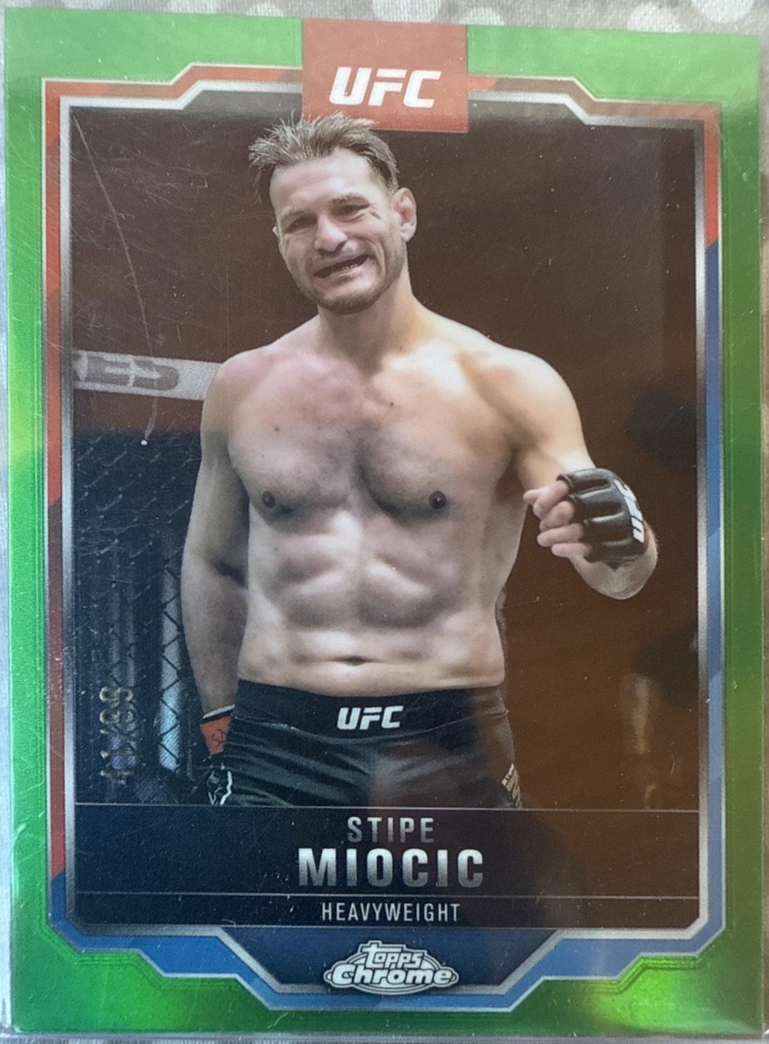 Stipe Miocic [Green Refractor] #122