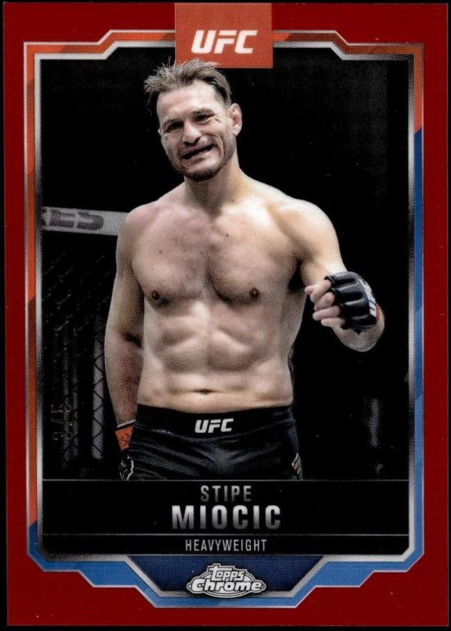 Stipe Miocic [Red Refractor] #122