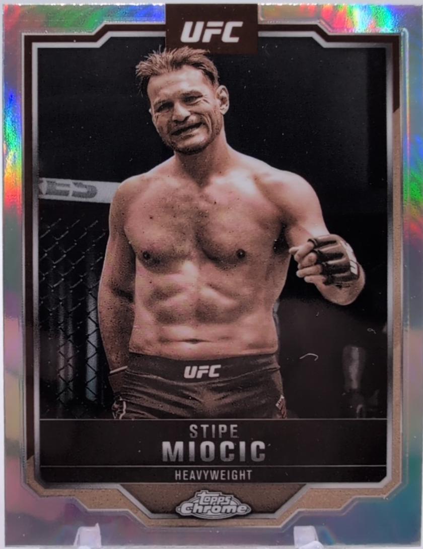 Stipe Miocic [Sepia Refractor] #122