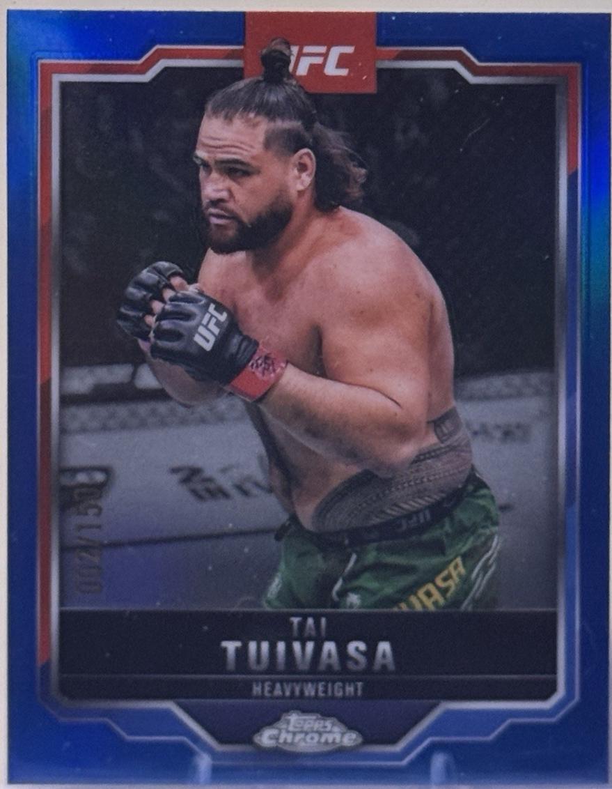 Tai Tuivasa [Blue Refractor] #53