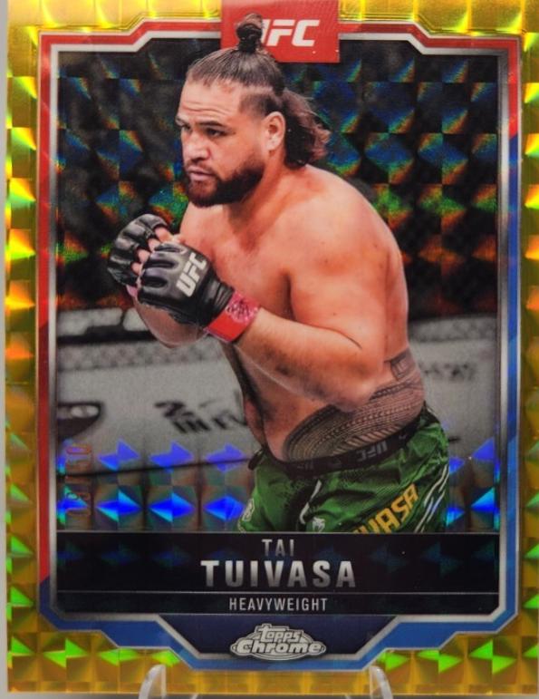 Tai Tuivasa [Gold Geometric Refractor] #53