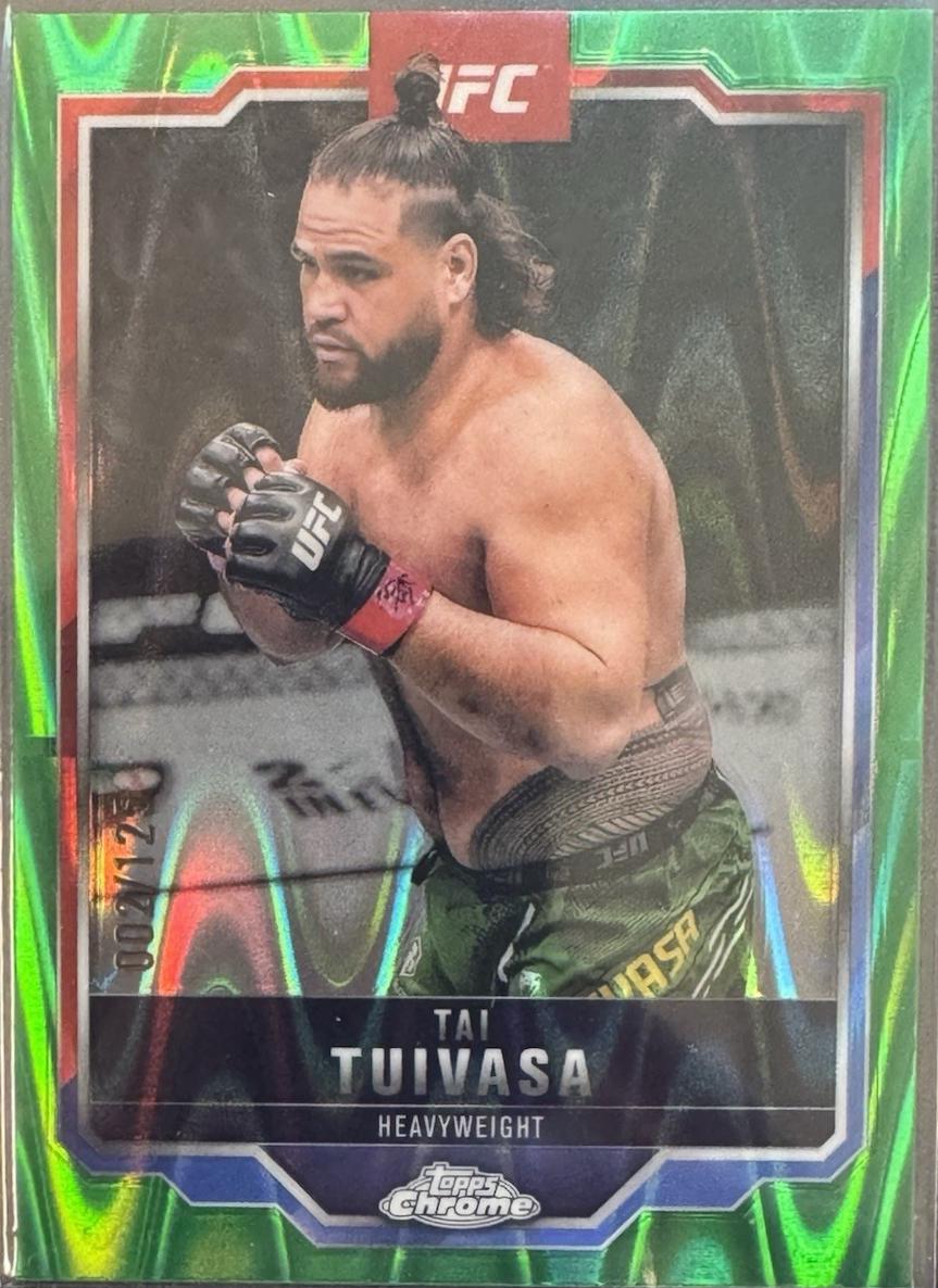 Tai Tuivasa [Green Refractor] #53