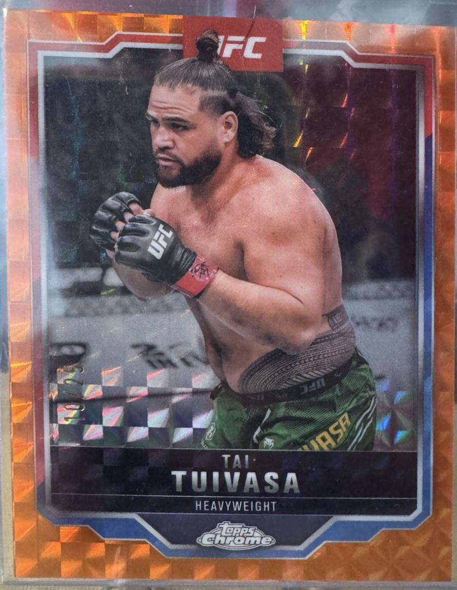 Tai Tuivasa [Orange Geometric Refractor] #53