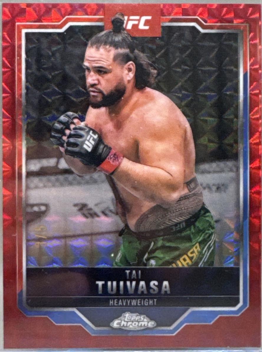 Tai Tuivasa [Red Geometric Refractor] #53