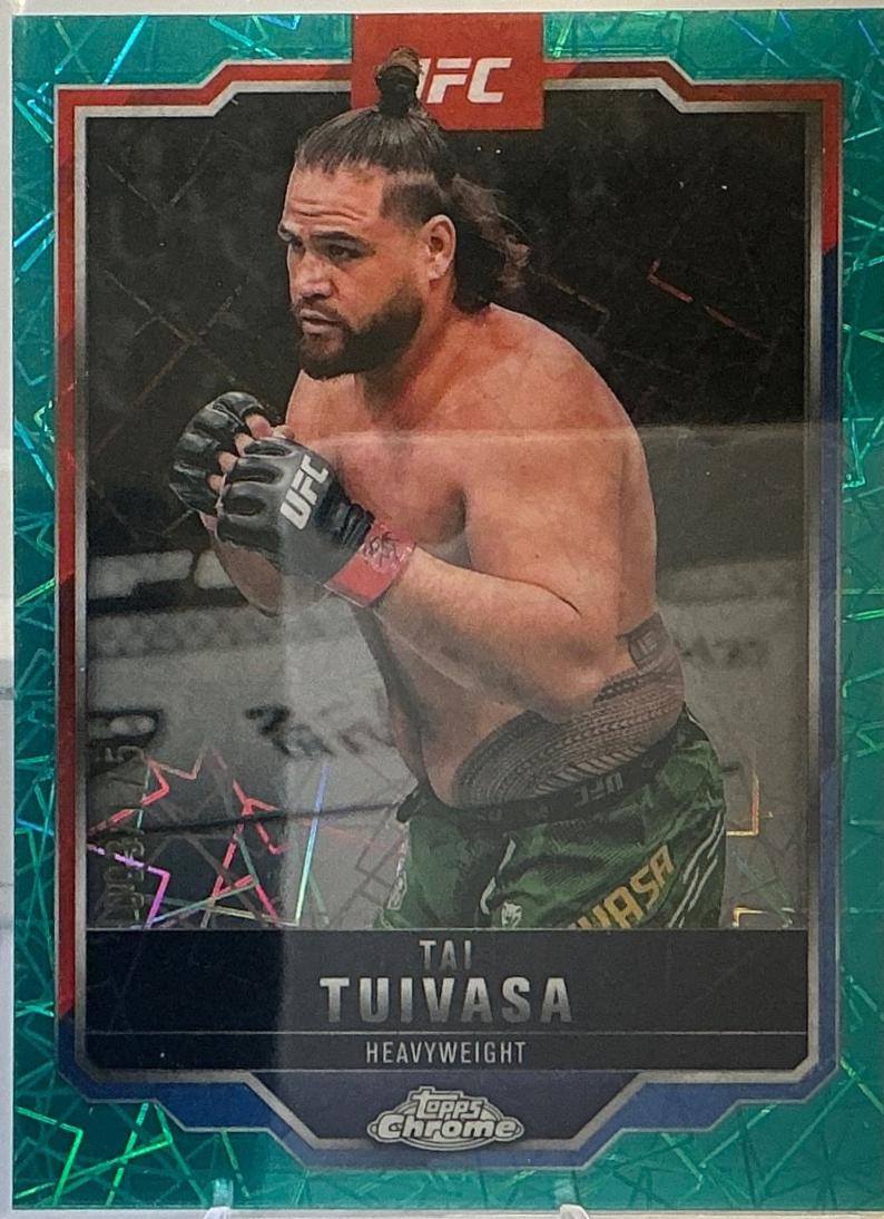 Tai Tuivasa [Teal Lazer Refractor] #53