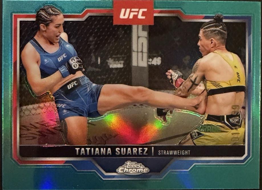 Tatiana Suarez [Aqua Refractor] #72