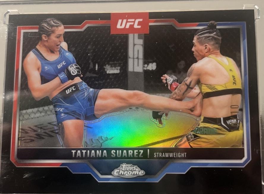 Tatiana Suarez [Black Refractor] #72