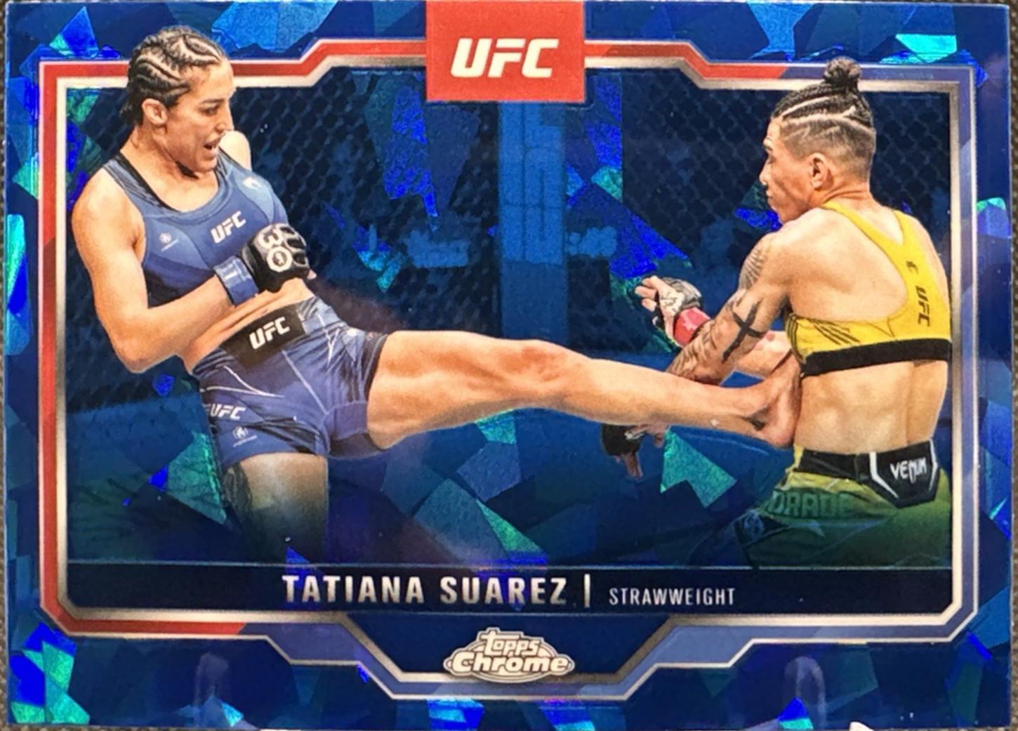 Tatiana Suarez [Blue Refractor] #72