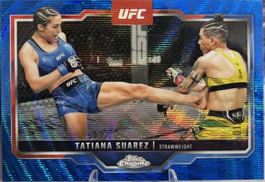 Tatiana Suarez [Blue Wave Refractor] #72