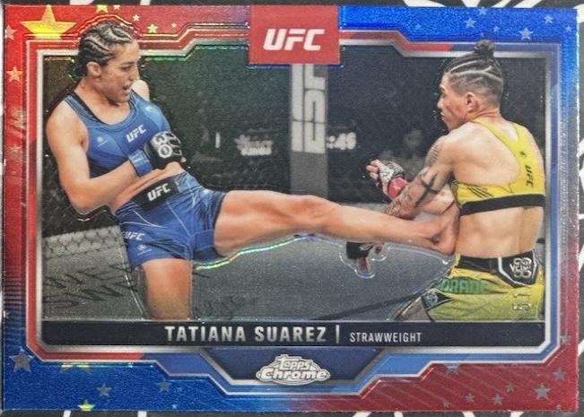 Tatiana Suarez [Red White Blue Refractor] #72