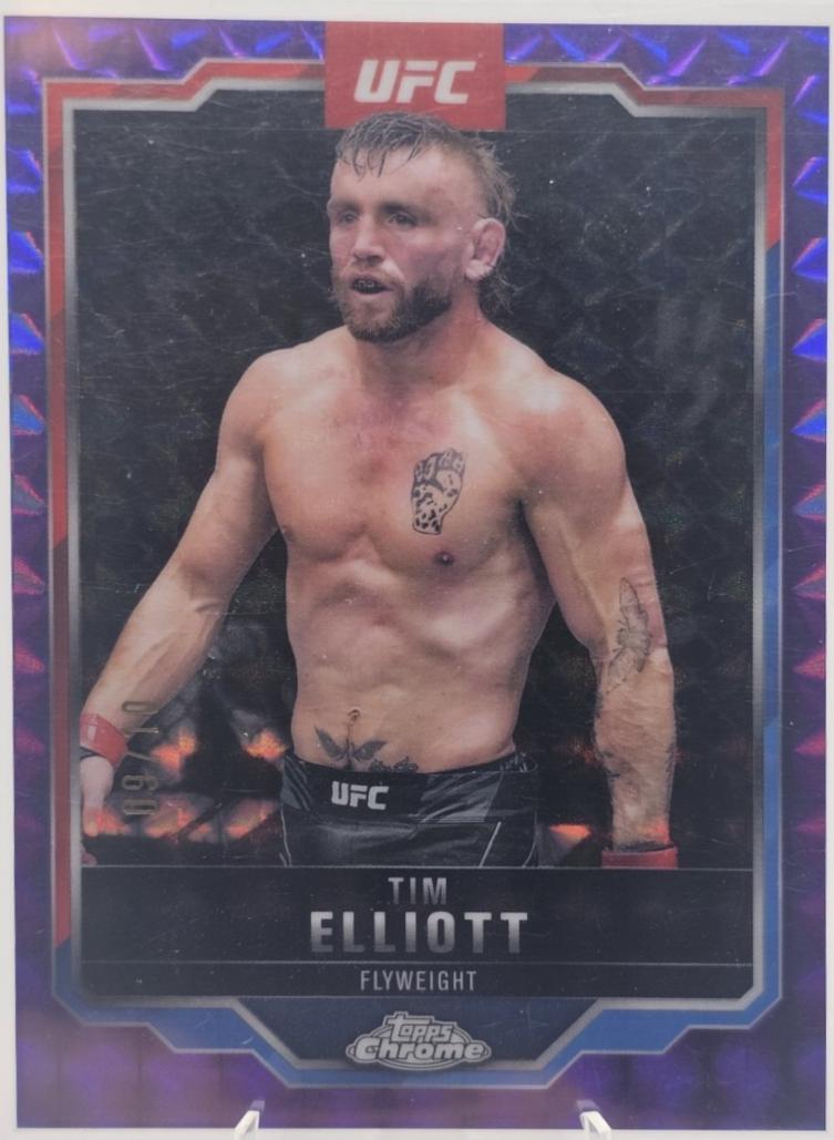 Tim Elliott [Purple Geometric Refractor] #57