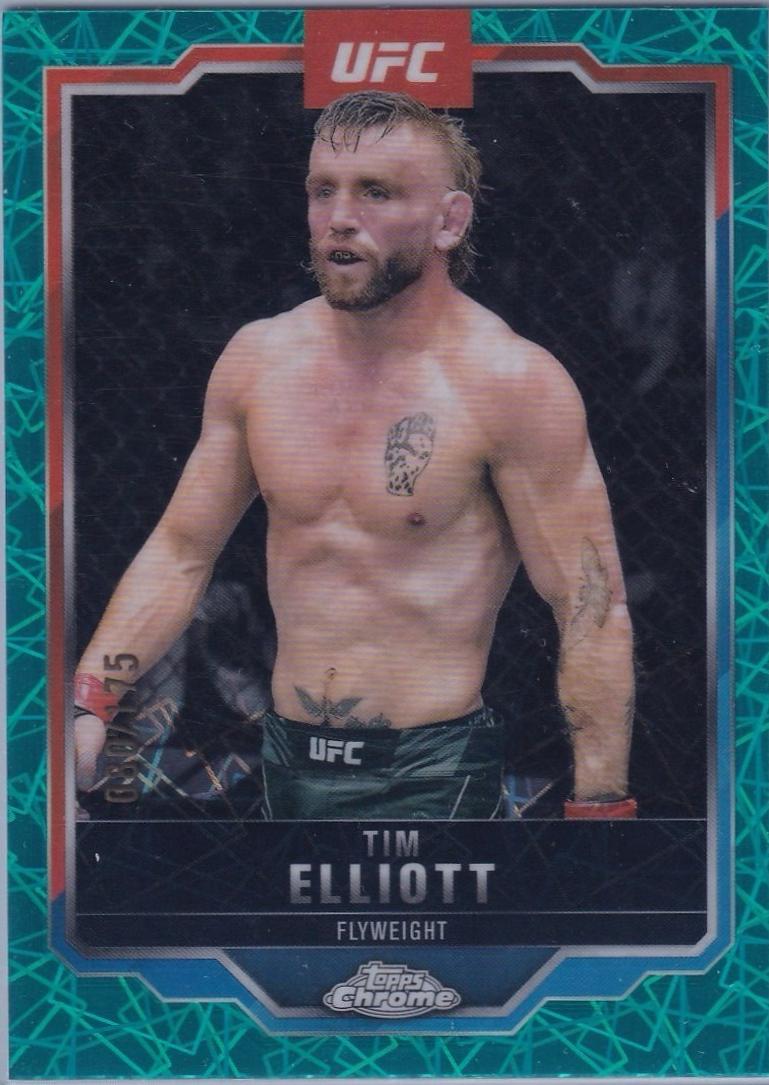 Tim Elliott [Teal Lazer Refractor] #57